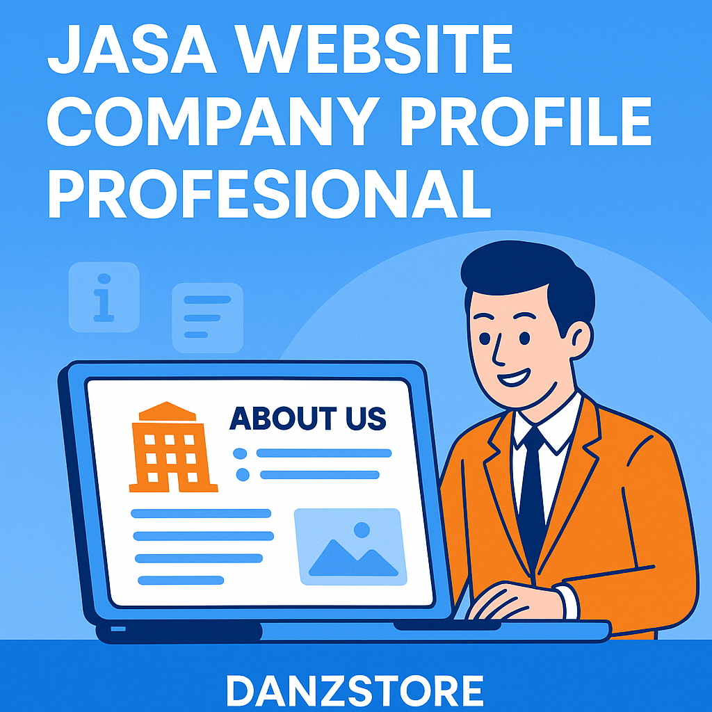 Jasa Pembuatan Website Company Profile Profesional di Danzstore