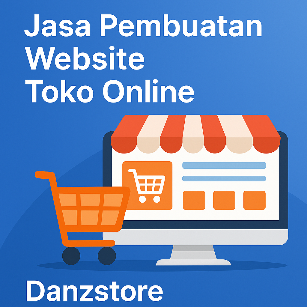 Jasa Pembuatan Website Toko Online Profesional di Danzstore