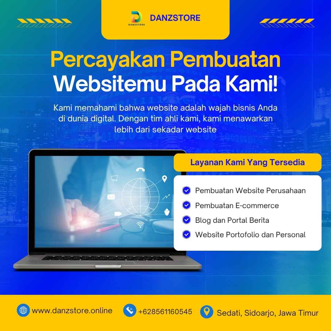 Jasa Pembuatan Website Murah Surabaya – Desain Profesional & SEO-Friendly