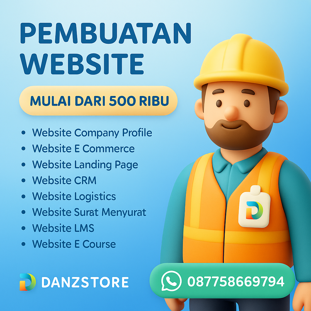 Jasa Pembuatan Website Murah 500 Ribu